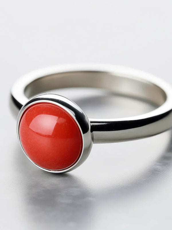 Authentic Italian Red Coral Gemstone - Empower Your Mars | Brahmatells - BrahmatellsStore