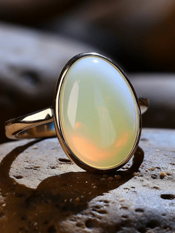 Brahmatells Fire Opal Australian (Doodhiya Patthar): Enhance Your Life with Vibrant Energy - BrahmatellsStore