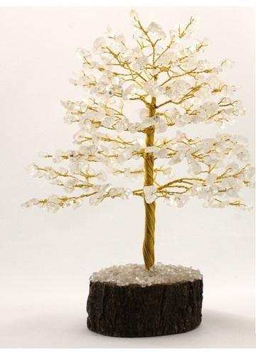 Clear Quartz Crystal Wishing Tree - BrahmatellsStore