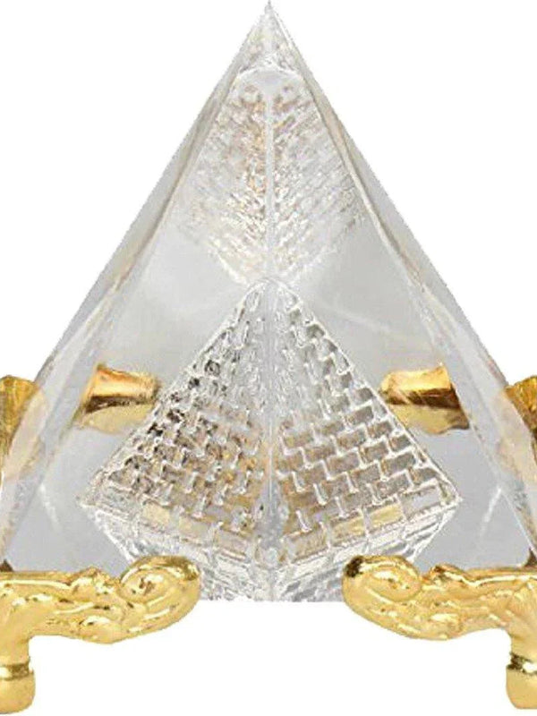 crystal pyramid vastu for good luck - BrahmatellsStore