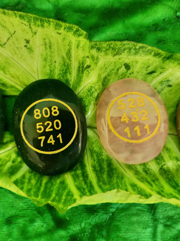 Green Aventurine with Zibu and Money Code, Rose Quartz & Pyrite Combo - BrahmatellsStore