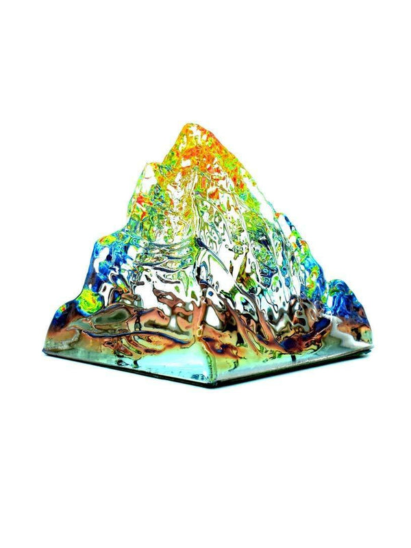 Kailash Pyramid for Positive Energy and Good Luck & Prosperity (White) - BrahmatellsStore