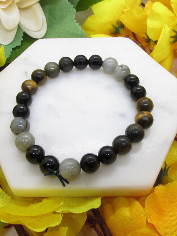 Ruling Number 4 Rahu-Inspired Bracelet - Stability & Fortune | Brahmatells - BrahmatellsStore