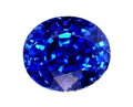 Blue Sapphire round BTBS123GSM - BrahmatellsStore
