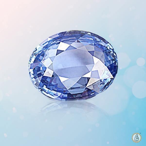 Blue Sapphire sky-blue-round BTBS119GSM - BrahmatellsStore
