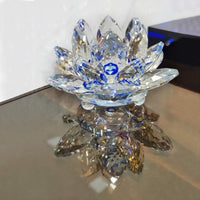 Crystal Lotus Flower - Vastu & Reiki Energized for Prosperity | Brahmatells - BrahmatellsStore