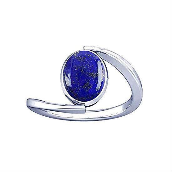 Lapis Lazuli Silver Ring - Unleash Your Creative Spirit | Brahmatells Exclusive - BrahmatellsStore