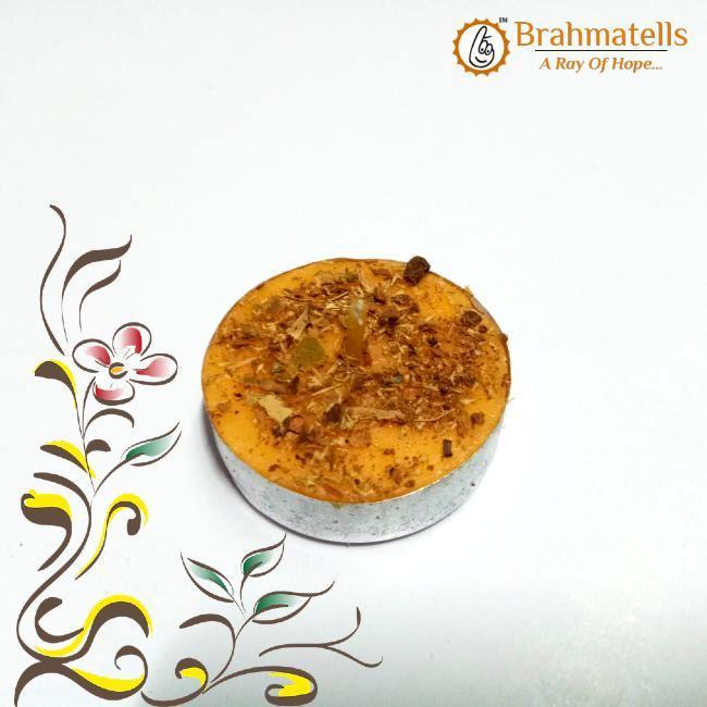 Orange Tea Light Candles - BrahmatellsStore