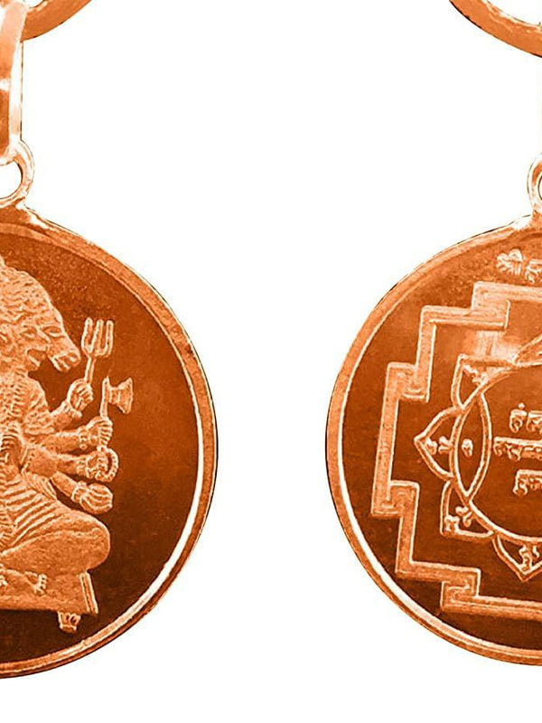 Panchmukhi Hanuman Yantra Pendant in Pure Copper | Brahmatells - BrahmatellsStore