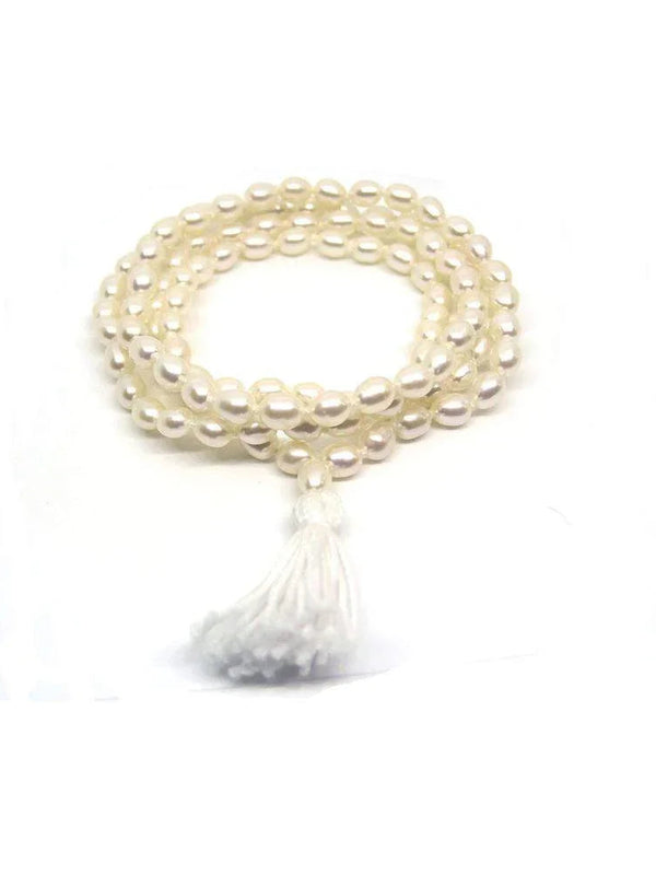 Pearl Japa Mala for Moon Harmony | Brahmatells - BrahmatellsStore