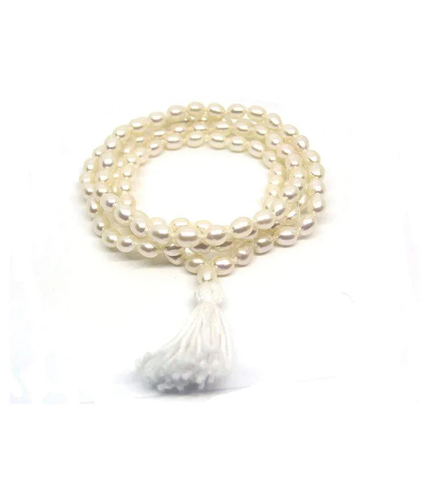 Pearl Japa Mala for Moon Harmony | Brahmatells - BrahmatellsStore