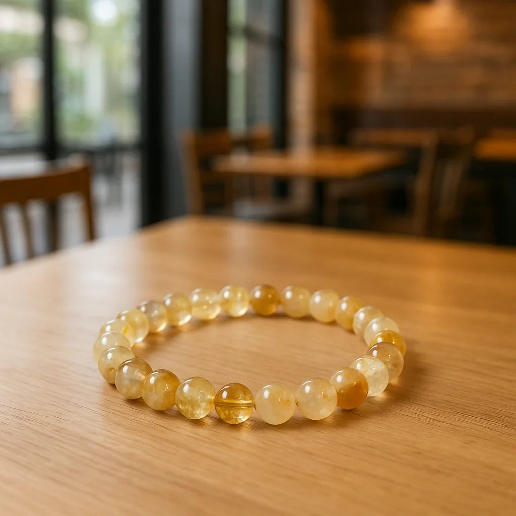 Natural Topaz Bracelet — Elegant Zodiac Accessory