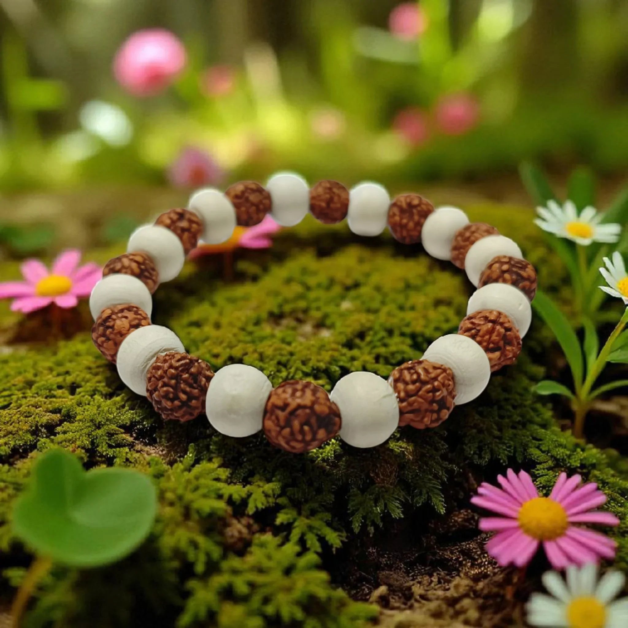 Tulsi Bead Bracelets with Sacred Variants – Brahmatells