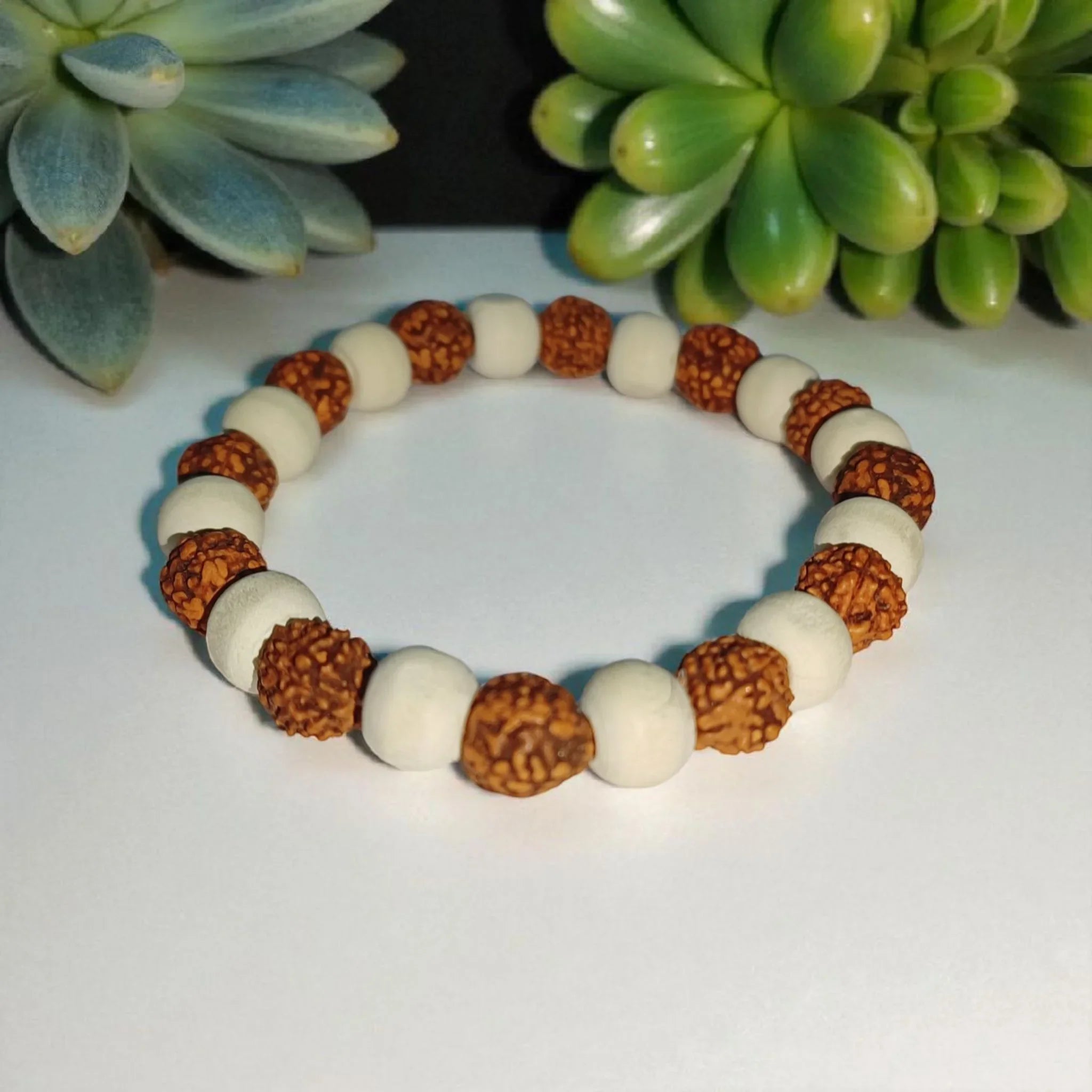 Tulsi Bead Bracelets with Sacred Variants – Brahmatells
