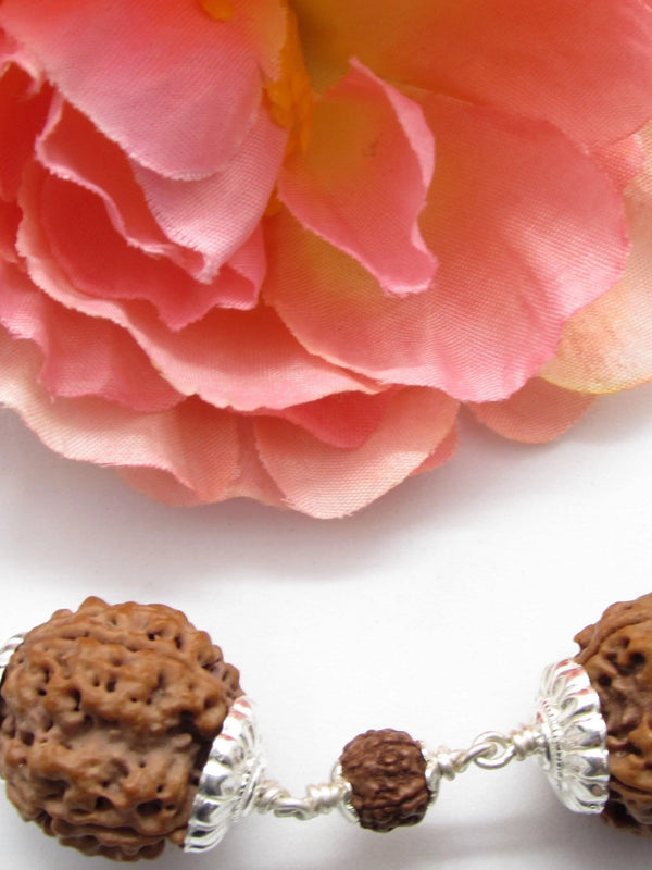 Virgo-Specific 4 Mukhi Rudraksha Beads - Mercury's Wisdom | Brahmatells - BrahmatellsStore